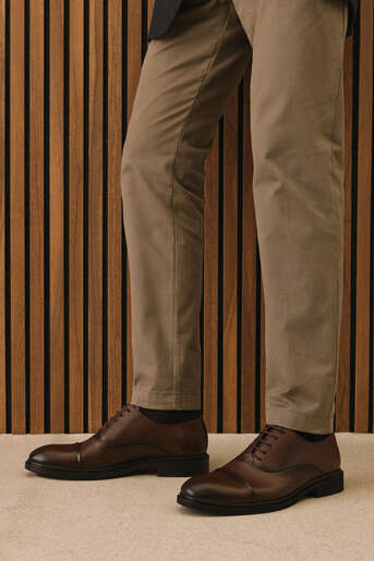 Ziya - Hakiki Deri Erkek Klasik Ayakkabı Kahverengi (1) Ziya - Hakiki Deri Erkek Klasik Ayakkabı Kahverengi (1)