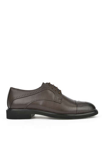 Ziya - Brown Genuine Leather Men's Formal Shoes