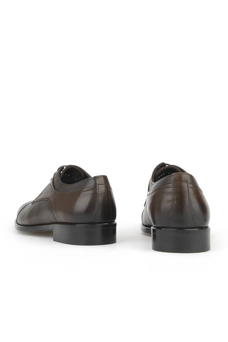 Hakiki Deri Erkek Klasik Ayakkabı Kahverengi
