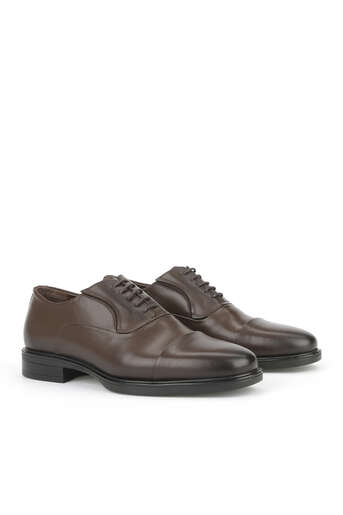 Ziya - Brown Genuine Leather Men's Formal Shoes (1)