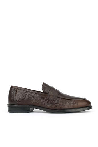 Ziya - Brown Genuine Leather Men's Formal Shoes