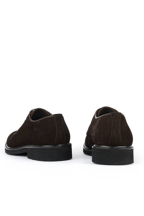 Hakiki Deri Erkek Klasik Ayakkabı Kahverengi