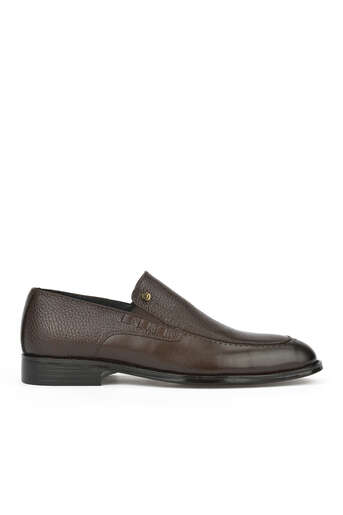 Ziya - Brown Genuine Leather Men's Formal Shoes