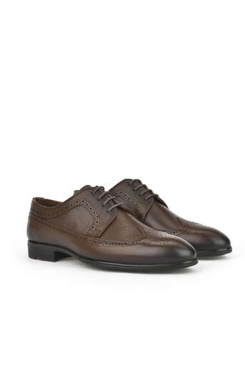 Ziya - Hakiki Deri Erkek Klasik Ayakkabı Kahverengi (1) Ziya - Hakiki Deri Erkek Klasik Ayakkabı Kahverengi (1)