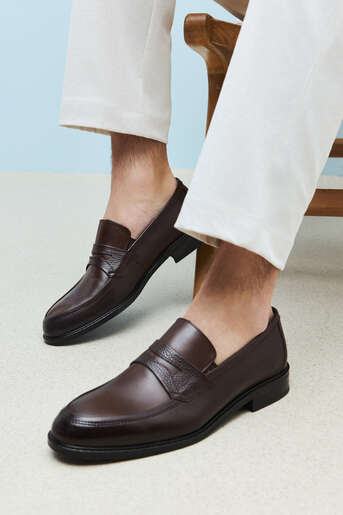 Ziya - Hakiki Deri Erkek Klasik Ayakkabı Kahverengi Ziya - Hakiki Deri Erkek Klasik Ayakkabı Kahverengi