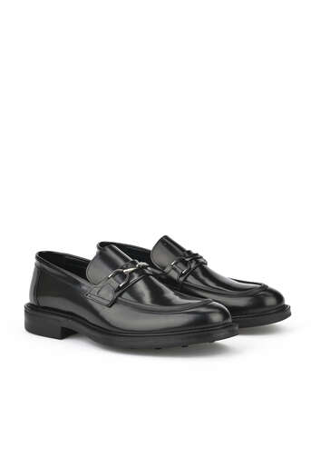 Ziya - Hakiki Deri Erkek Klasik Ayakkabı Siyah (1)