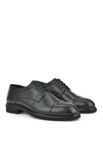 Ziya - Black Genuine Leather Men's Formal Shoes (1) Ziya - Black Genuine Leather Men's Formal Shoes (1)