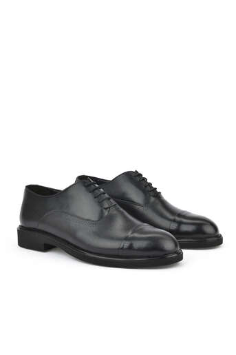 Ziya - Black Genuine Leather Men's Formal Shoes (1)