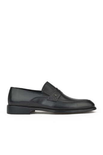 Ziya - Black Genuine Leather Men's Formal Shoes