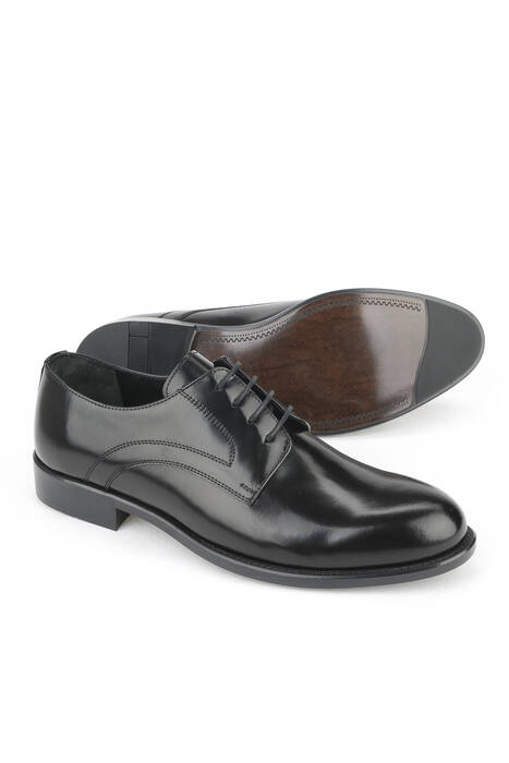 Hakiki Deri Erkek Klasik Ayakkabı Siyah