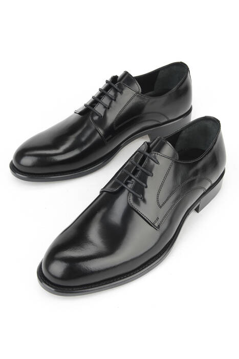 Hakiki Deri Erkek Klasik Ayakkabı Siyah