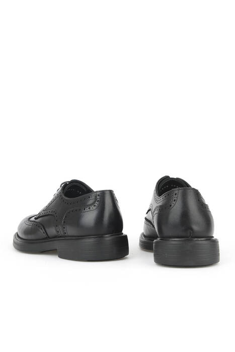 Hakiki Deri Erkek Klasik Ayakkabı Siyah