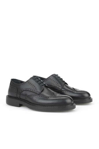 Ziya - Black Genuine Leather Men's Formal Shoes (1)