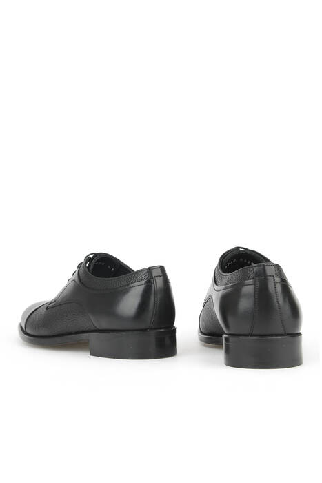 Hakiki Deri Erkek Klasik Ayakkabı Siyah