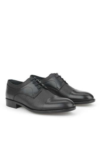 Ziya - Black Genuine Leather Men's Formal Shoes (1)
