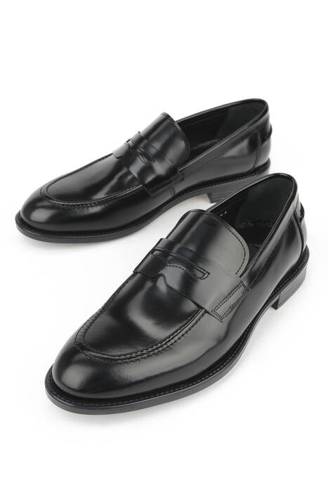 Hakiki Deri Erkek Klasik Ayakkabı Siyah