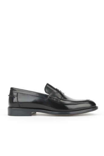 Ziya - Black Genuine Leather Men's Formal Shoes