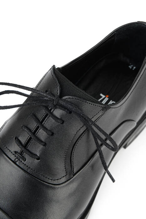 Hakiki Deri Erkek Klasik Ayakkabı Siyah