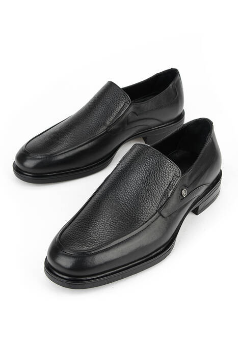 Hakiki Deri Erkek Klasik Ayakkabı Siyah