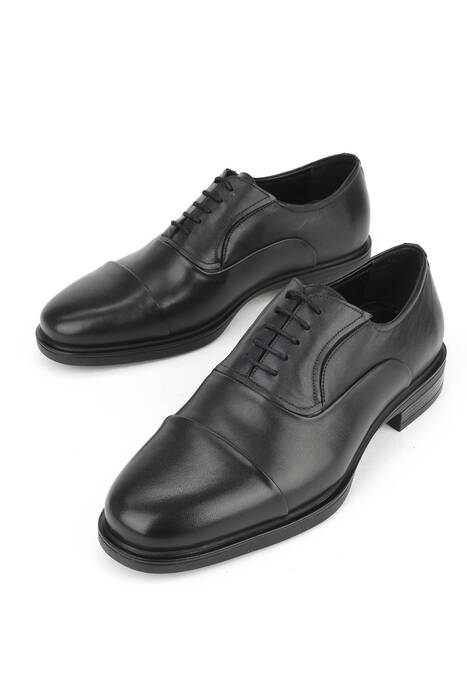 Hakiki Deri Erkek Klasik Ayakkabı Siyah