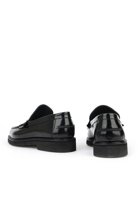 Hakiki Deri Erkek Klasik Ayakkabı Siyah