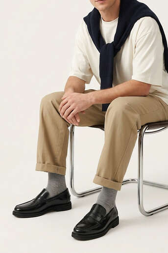 Ziya - Hakiki Deri Erkek Klasik Ayakkabı Siyah