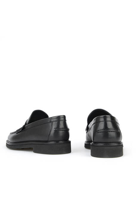 Hakiki Deri Erkek Klasik Ayakkabı Siyah