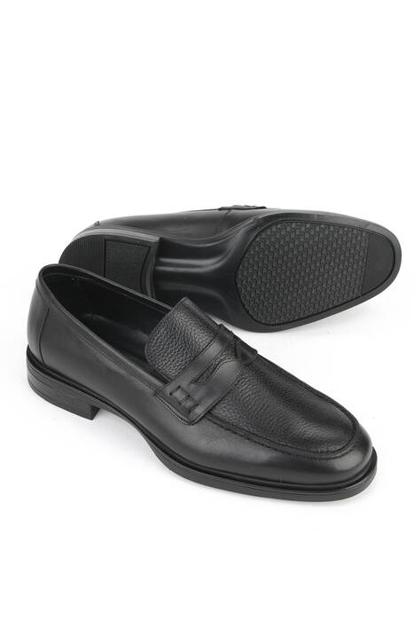 Hakiki Deri Erkek Klasik Ayakkabı Siyah