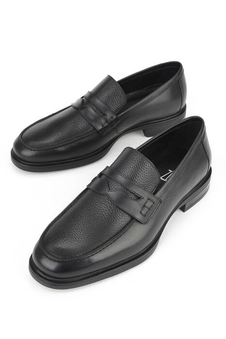 Hakiki Deri Erkek Klasik Ayakkabı Siyah