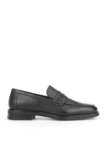 Ziya - Black Genuine Leather Men's Formal Shoes