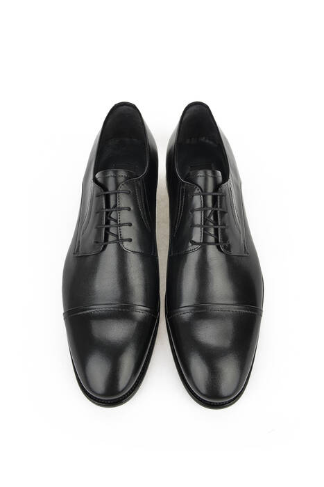 Hakiki Deri Erkek Klasik Ayakkabı Siyah