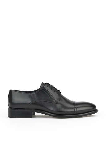 Ziya - Black Genuine Leather Men's Formal Shoes