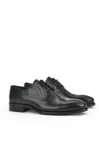 Ziya - Black Genuine Leather Men's Formal Shoes (1)