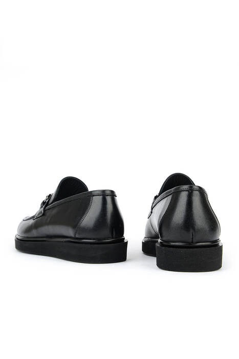 Hakiki Deri Erkek Klasik Ayakkabı Siyah