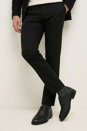 Ziya - Hakiki Deri Erkek Klasik Ayakkabı Siyah (1)