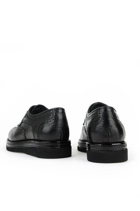 Hakiki Deri Erkek Klasik Ayakkabı Siyah