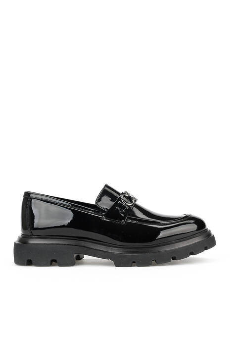 Hakiki Deri Erkek Klasik Ayakkabı Siyah