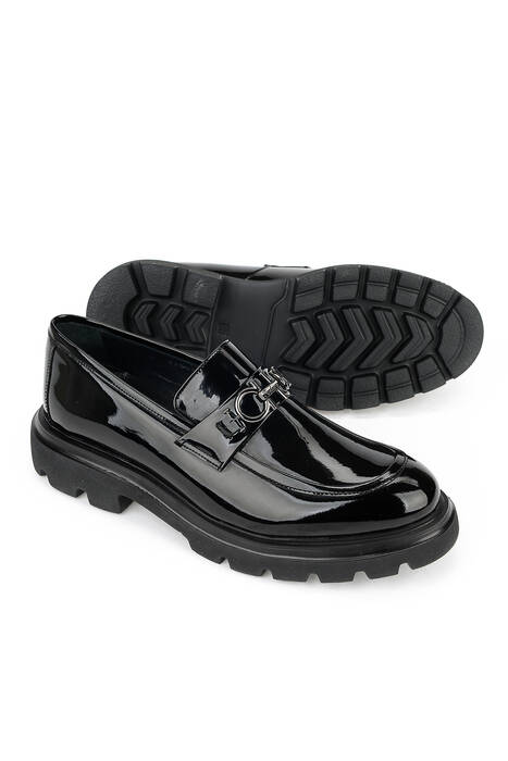 Hakiki Deri Erkek Klasik Ayakkabı Siyah