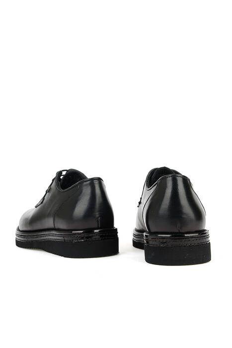 Hakiki Deri Erkek Klasik Ayakkabı Siyah