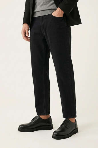 Ziya - Hakiki Deri Erkek Klasik Ayakkabı Siyah