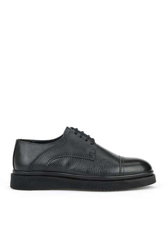 Ziya - Black Genuine Leather Men's Formal Shoes
