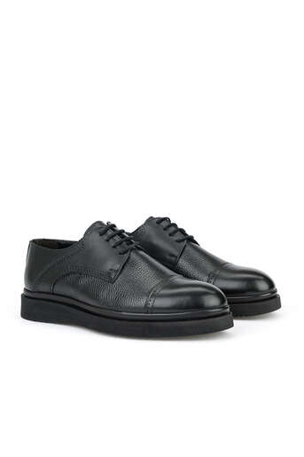 Ziya - Black Genuine Leather Men's Formal Shoes (1)