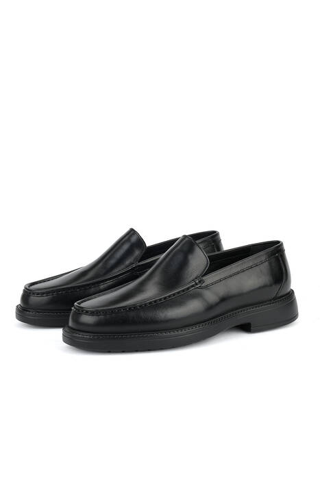 Hakiki Deri Erkek Klasik Ayakkabı Siyah