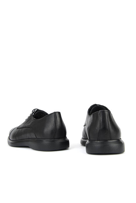 Hakiki Deri Erkek Klasik Ayakkabı Siyah