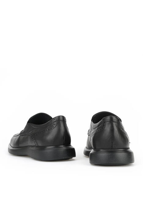 Hakiki Deri Erkek Klasik Ayakkabı Siyah