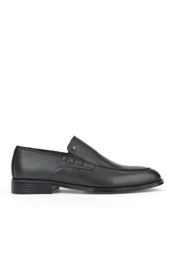 Ziya - Black Genuine Leather Men's Formal Shoes