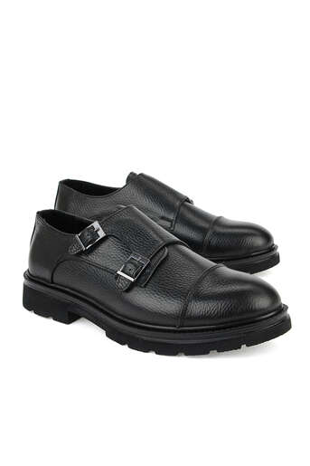 Ziya - Hakiki Deri Erkek Klasik Ayakkabı Siyah (1)