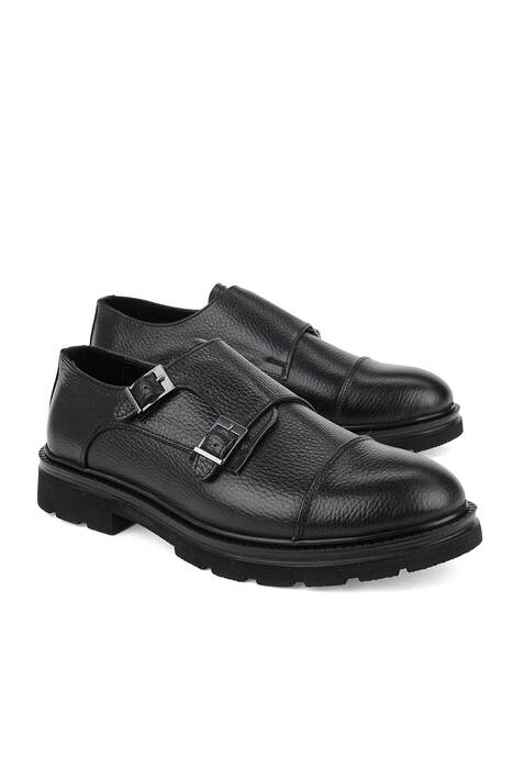 Hakiki Deri Erkek Klasik Ayakkabı Siyah