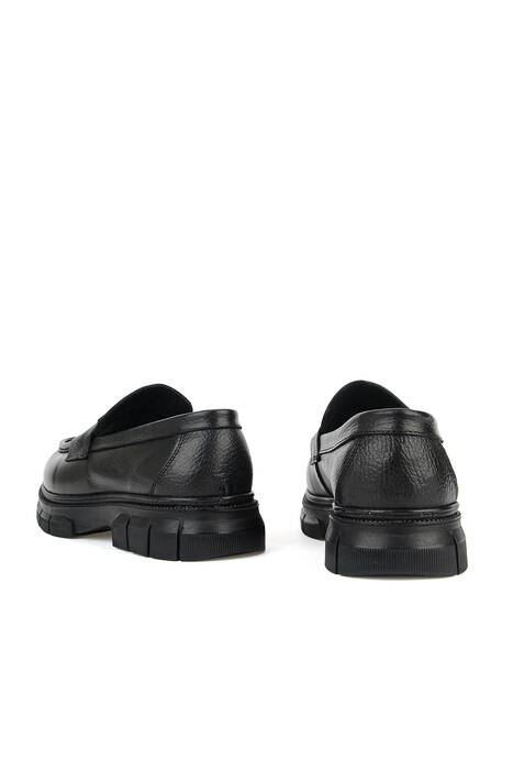 Hakiki Deri Erkek Klasik Ayakkabı Siyah