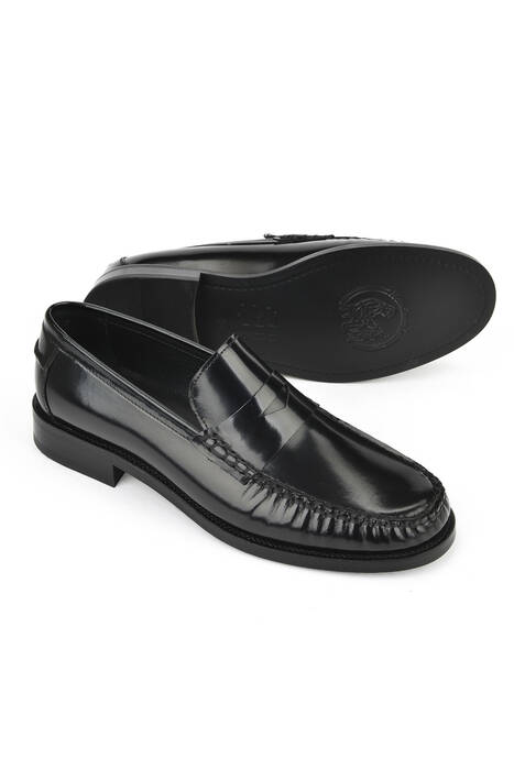 Hakiki Deri Erkek Klasik Ayakkabı Siyah